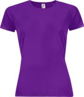 Футболка женская SPORTY WOMEN 140 темно-фиолетовая