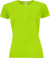 Футболка женская SPORTY WOMEN 140 зеленый неон