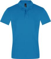Рубашка поло мужская PERFECT MEN 180 бирюзовая