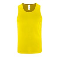Майка мужская SPORTY TT MEN, желтый неон