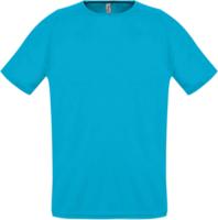 Футболка унисекс SPORTY 140 бирюзовая