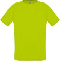 Футболка унисекс SPORTY 140 зеленый неон